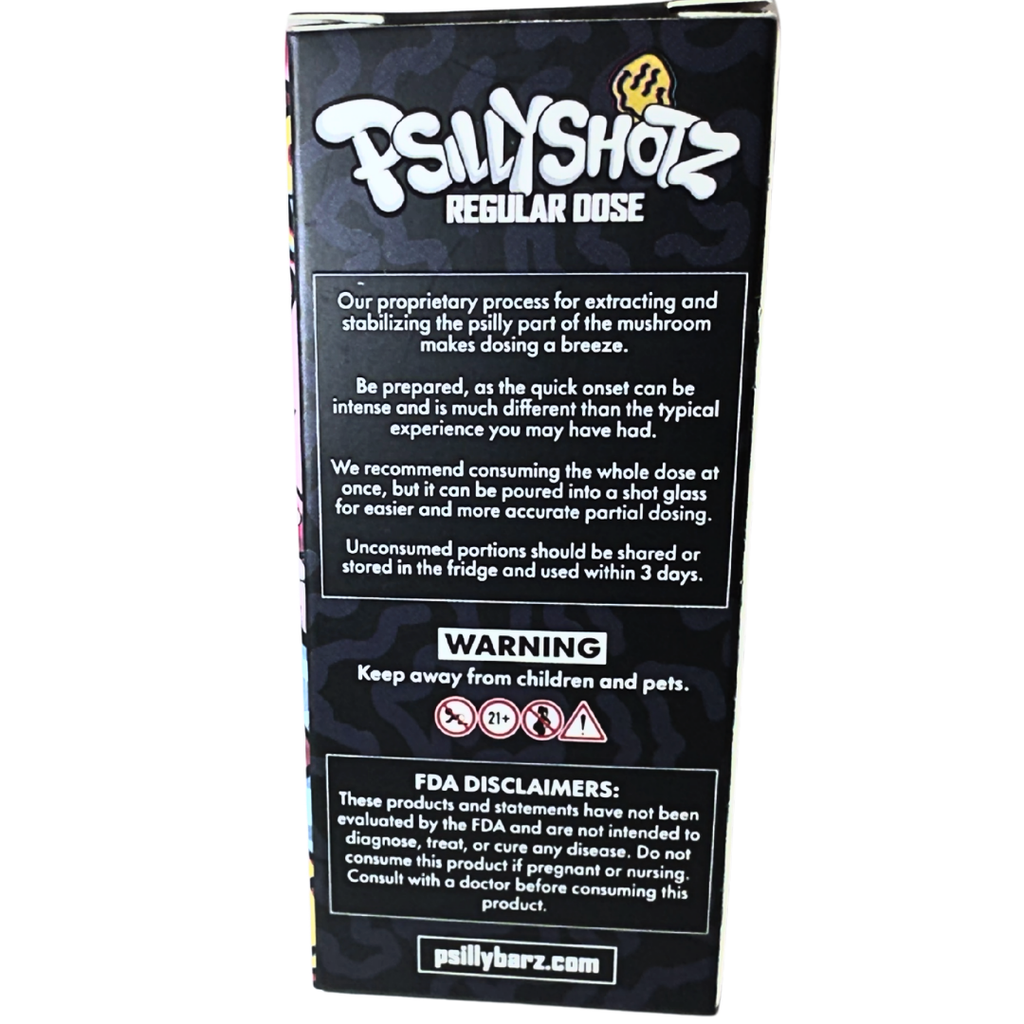 Psilly Shotz Magic Mushroom Infused Drink